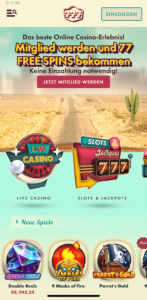 777 Casino Mobile Startseite