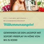 777 Casino Mobile Willkommensbonus Thumbnail