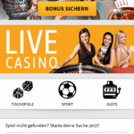 Bet3000 Casino Mobile Startseite Thumbnail