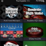 Betsafe Casino Mobile Tischspiele Thumbnail