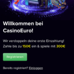 Casinoeuro Mobile Willkommensbonus Thumbnail