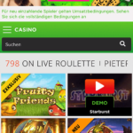 Casinoluck Mobile Starseite Thumbnail