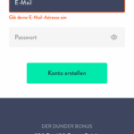 Dunder Casino Mobile Registrierung Thumbnail